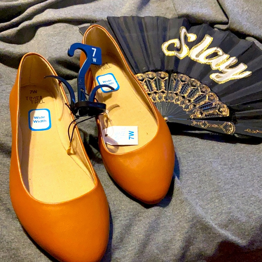 Brown Brand New Comfortable flats